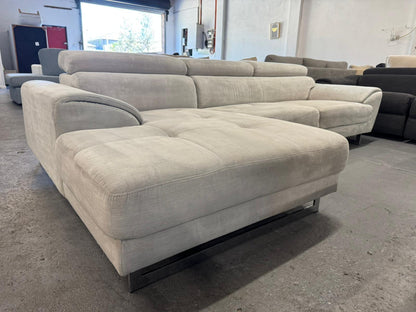⭐️Nick Scali L-shape sofa | Pre-owned – Steam cleaned | SYDNEY WIDE DELIVERY