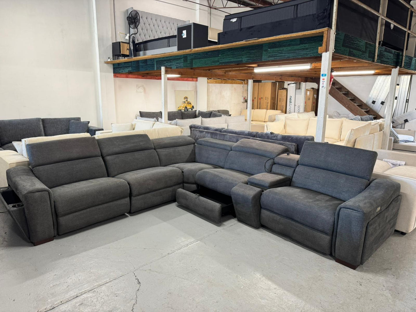 ⭐️ Harvey Norman Corner Sofa | Pre-owned – Steam cleaned | SYDNEY WIDE DELIVERY