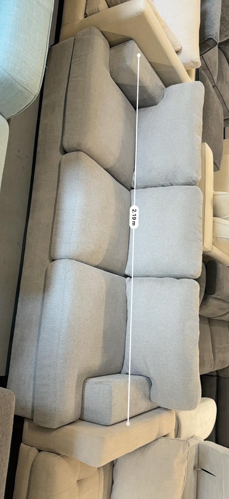 ⭐️ Beige 3 seater Sofa | Pre-owned – Steam cleaned | SYDNEY WIDE DELIVERY
