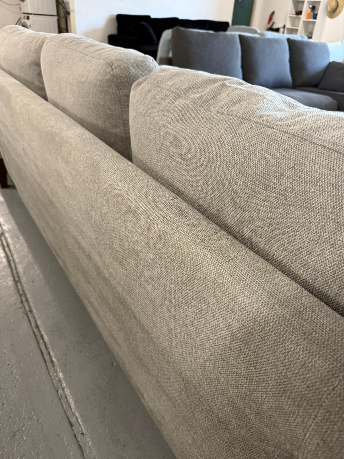 ⭐️ Beige 3 seater Sofa | Pre-owned – Steam cleaned | SYDNEY WIDE DELIVERY