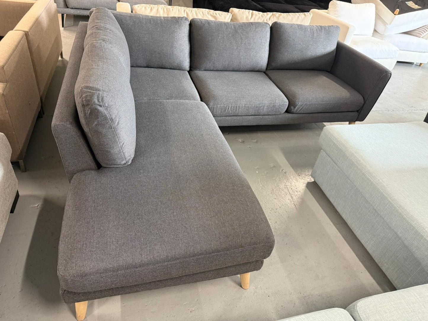 ⭐️ Focus on L-shape Sofa | Pre-owned – Steam cleaned | SYDNEY WIDE DELIVERY