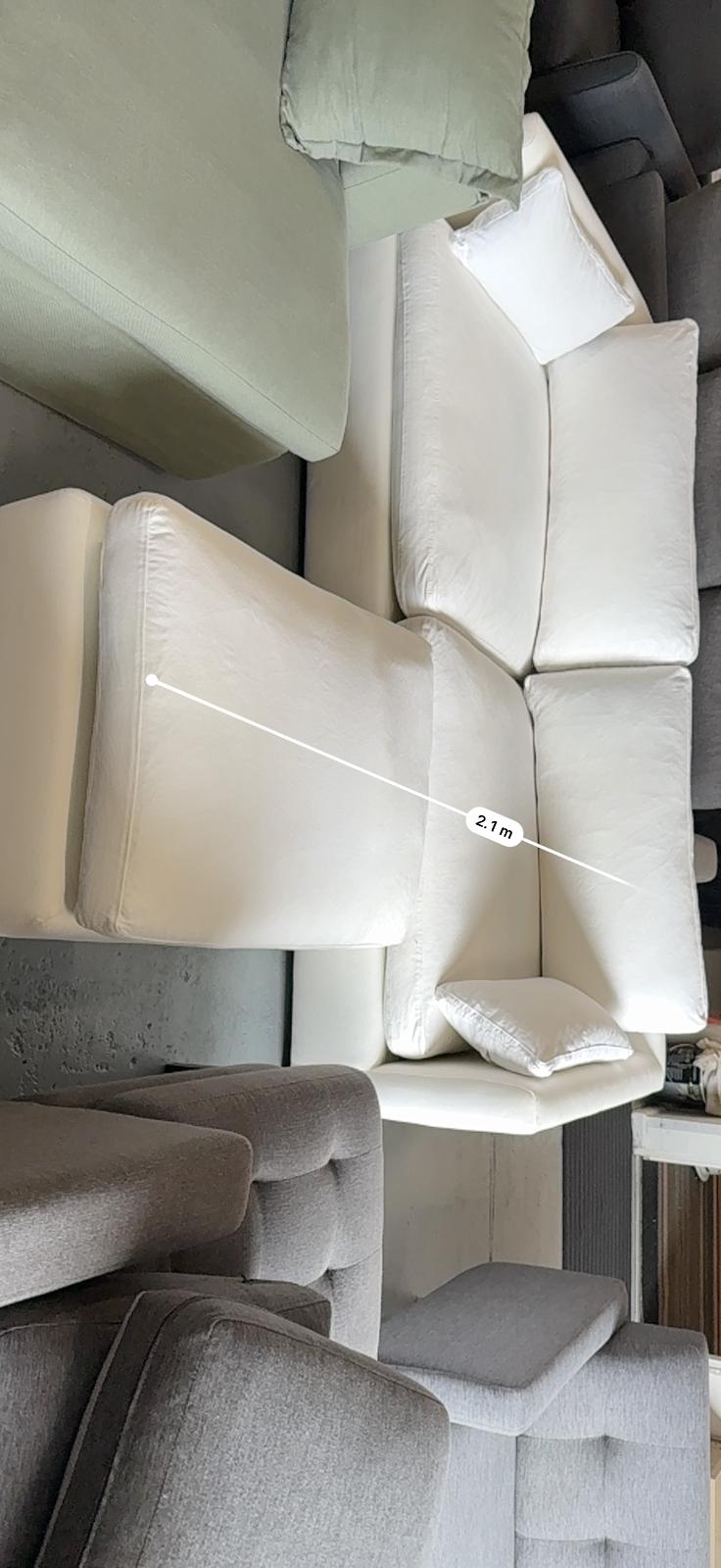 ⭐️Freedom white 3 seater + Ottoman  | Pre-owned – Steam cleaned | SYDNEY WIDE DELIVERY