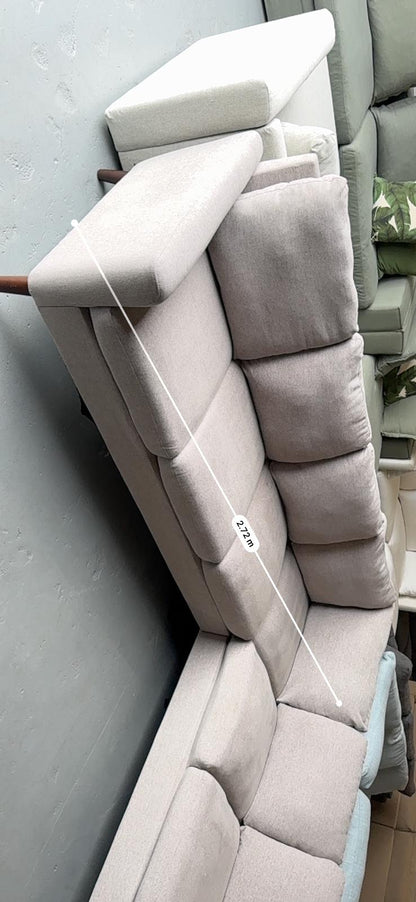 ⭐️ Corner grey Sofa | Pre-owned – Steam cleaned | SYDNEY WIDE DELIVERY