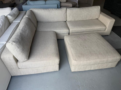 ⭐️ Freedom modular  L shape with ottoman | Pre-owned – Steam cleaned | SYDNEY WIDE DELIVERY