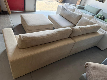 ⭐️ Freedom modular  L shape with ottoman | Pre-owned – Steam cleaned | SYDNEY WIDE DELIVERY