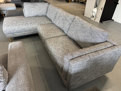 ⭐️Lounge lovers L-shape sofa | Pre-owned – Steam cleaned | SYDNEY WIDE DELIVERY