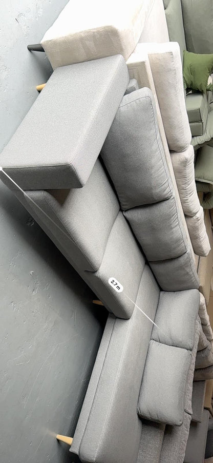 ⭐️Lounge lovers L-shape sofa| Pre-owned – Steam cleaned | SYDNEY WIDE DELIVERY