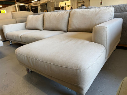 ⭐️Nick scali L-shape sofa | Pre-owned – Steam cleaned | SYDNEY WIDE DELIVERY
