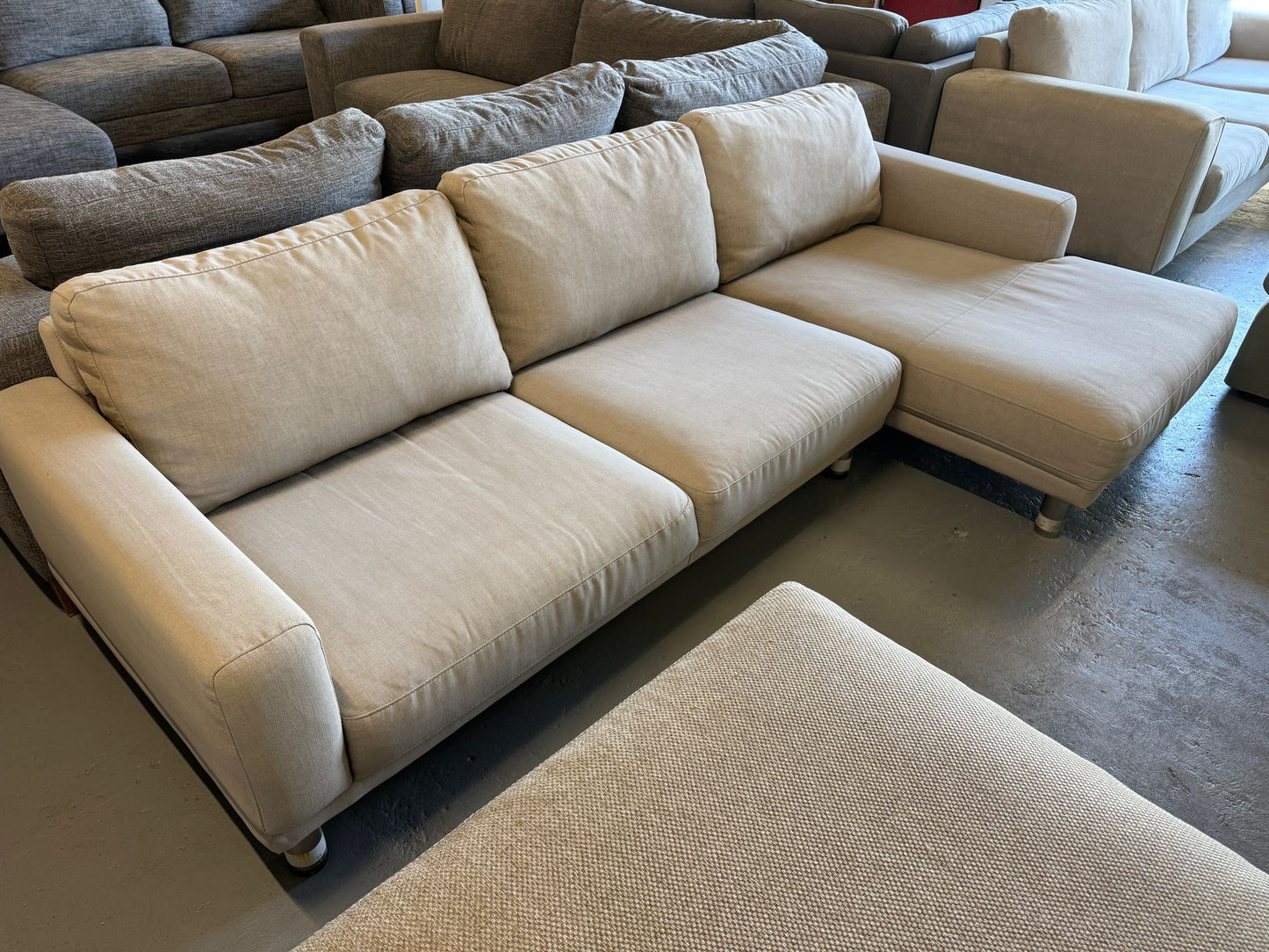 ⭐️Nick scali L-shape sofa | Pre-owned – Steam cleaned | SYDNEY WIDE DELIVERY