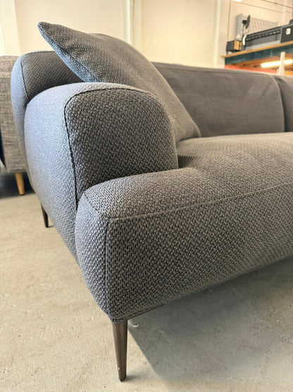 ⭐️Brosa charcoal L shape sofa | Pre-owned – Steam cleaned | SYDNEY WIDE DELIVERY
