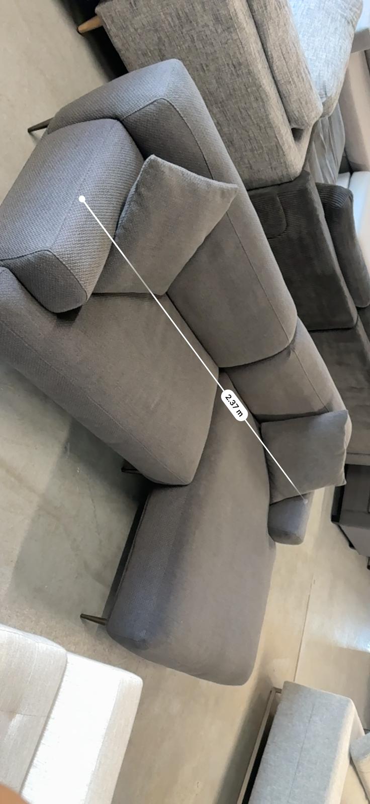 ⭐️Brosa charcoal L shape sofa | Pre-owned – Steam cleaned | SYDNEY WIDE DELIVERY