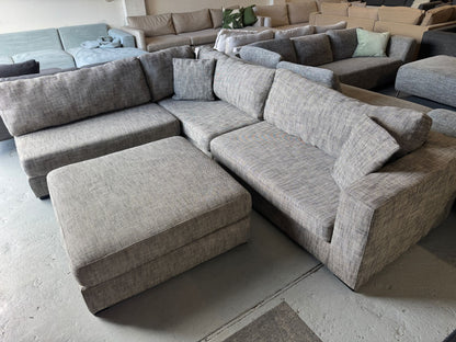 ⭐️ Freedom L-shape with ottoman | Pre-owned – Steam cleaned | SYDNEY WIDE DELIVERY