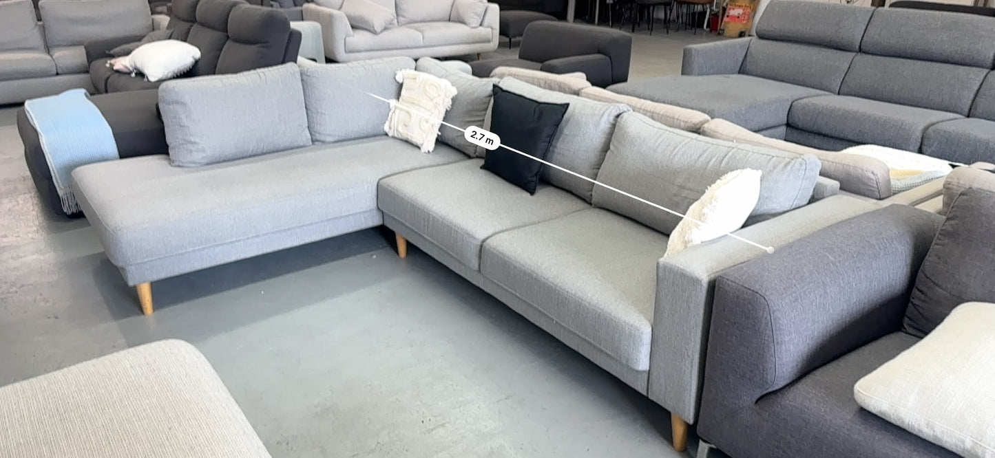 ⭐️Focus On corner sofa | Pre-owned – Steam cleaned | SYDNEY WIDE DELIVERY