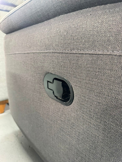 Nick Scali L shape with manual recliner | Pre-owned – Steam cleaned | SYDNEY WIDE DELIVERY