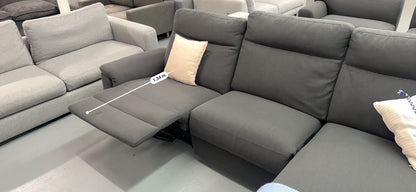 Nick Scali L shape with manual recliner | Pre-owned – Steam cleaned | SYDNEY WIDE DELIVERY