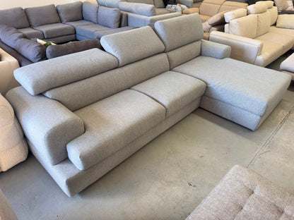 ⭐️Plush L shape with adjustable headrest | Pre-owned – Steam cleaned | SYDNEY WIDE DELIVERY