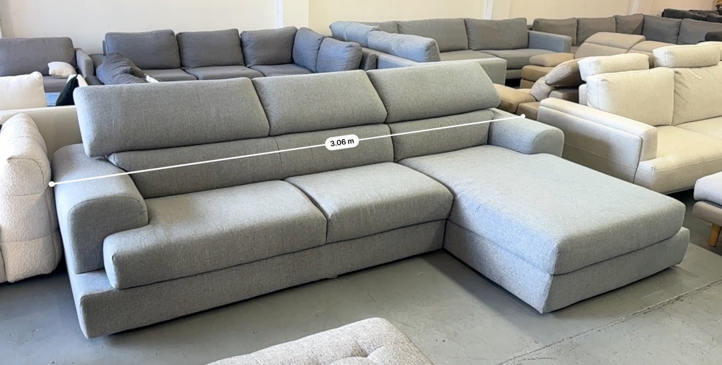 ⭐️Plush L shape with adjustable headrest | Pre-owned – Steam cleaned | SYDNEY WIDE DELIVERY