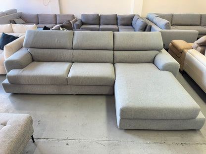 ⭐️Plush L shape with adjustable headrest | Pre-owned – Steam cleaned | SYDNEY WIDE DELIVERY