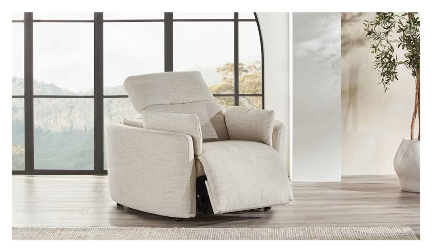 Domayne 3+1+1 Electric Recliner Set | Brand New | Sydney Wide Delivery