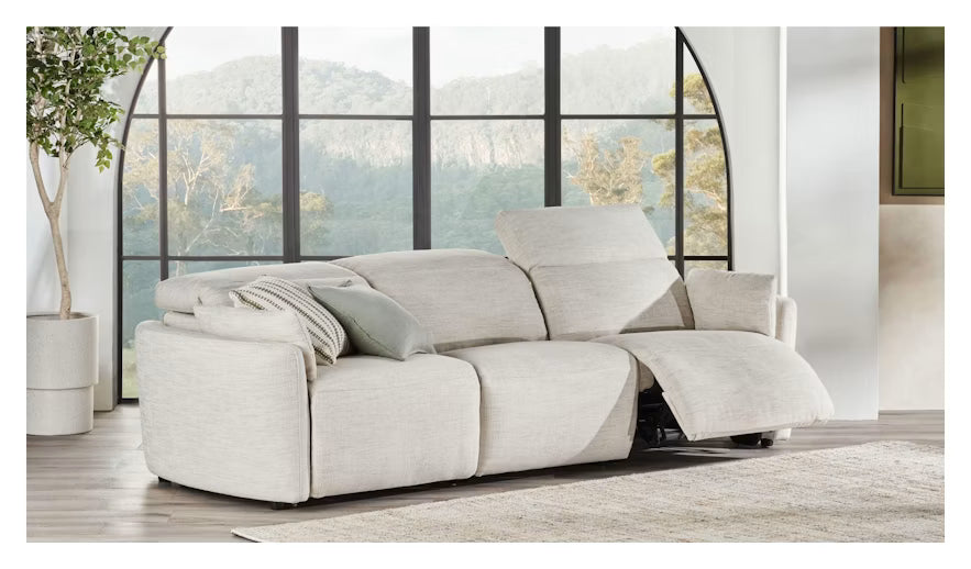 Domayne 3+1+1 Electric Recliner Set | Brand New | Sydney Wide Delivery