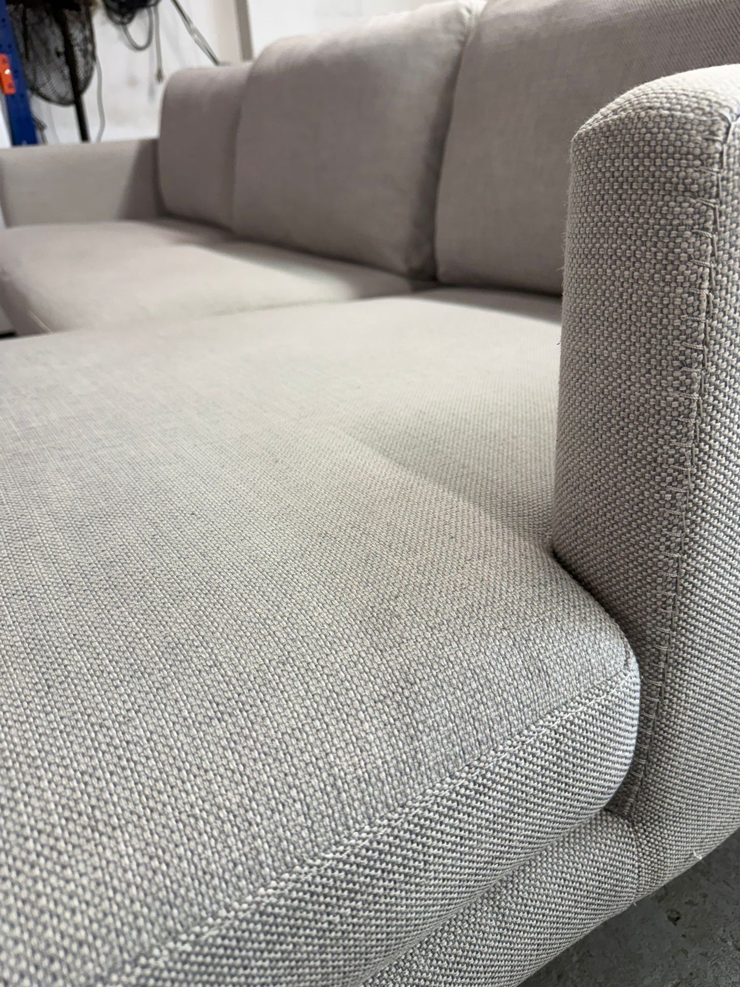 Lounge Lovers Grey L-Shape Sofa | Pre-Owned | Steam cleaned | Sydney wide delivery
