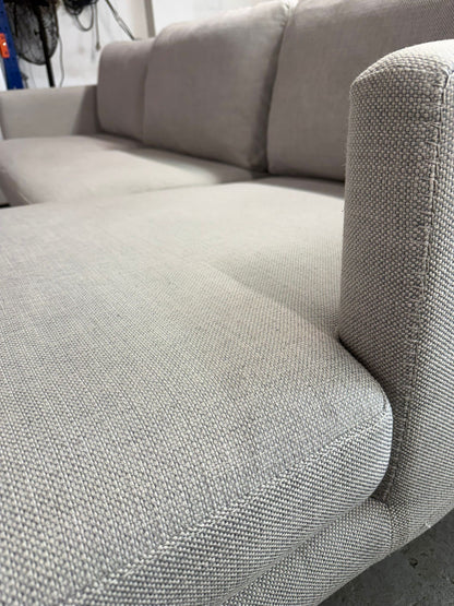 Lounge Lovers Grey L-Shape Sofa | Pre-Owned | Steam cleaned | Sydney wide delivery